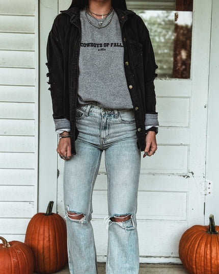 Cowboys of Fall Crew - Grey