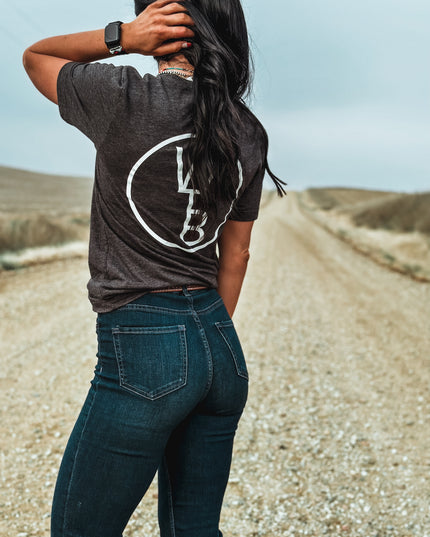 Circle Brand T - Charcoal