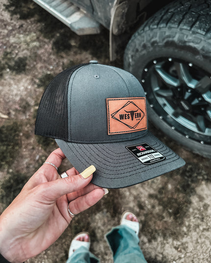 Brand Hat Charcoal/Black