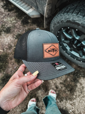 Brand Hat Charcoal/Black