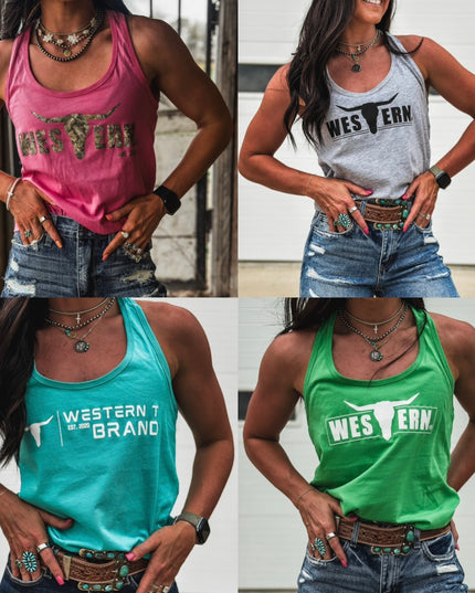 Brand Logo Racerback Tank