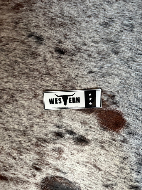 Western in Midwestern Sticker