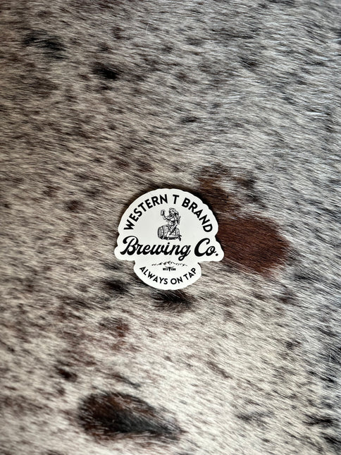 WTB Brewing Co. Sticker