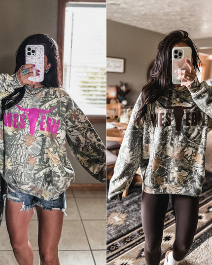 Brand Heavy Crew - Crisp Woods Camo
