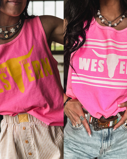 Brand Tank Cosmic Pink