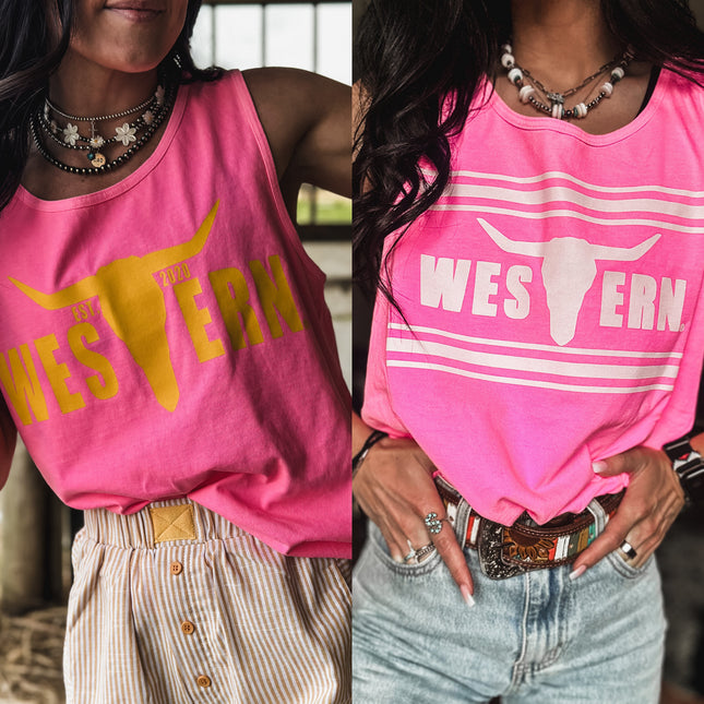Brand Tank Cosmic Pink