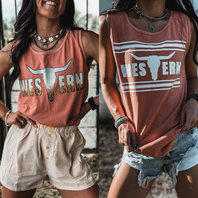Brand Tank Coral