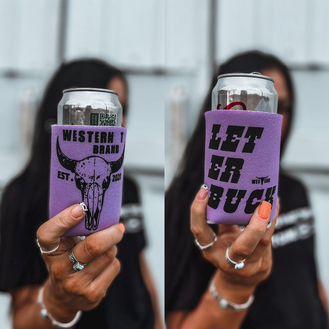 Brand Koozie Lavender