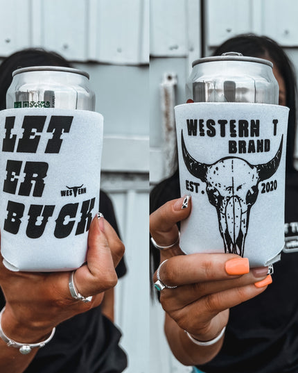 Brand Koozie White