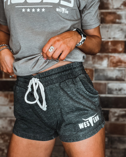 Brand Rally Shorts Charcoal