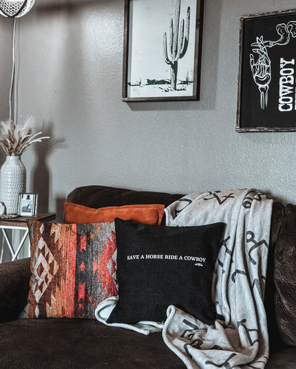 Save a Horse Pillow Cover