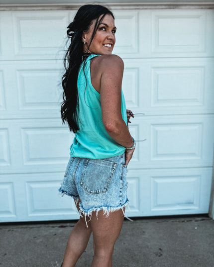 Brand Tank Turq Logo