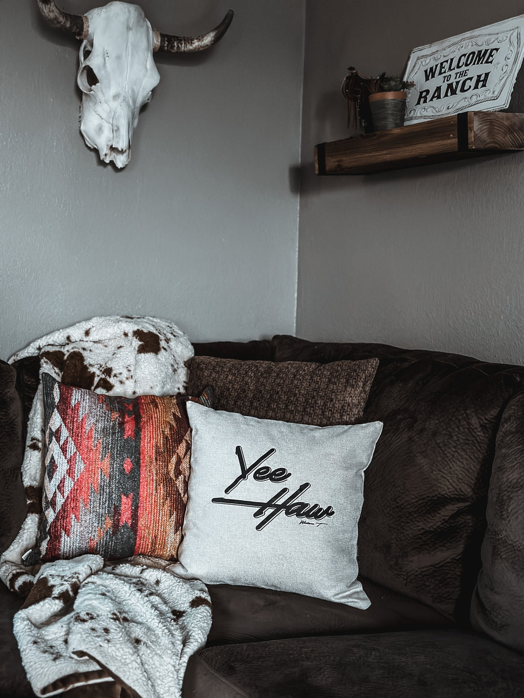 Yee Haw Pillow Cover