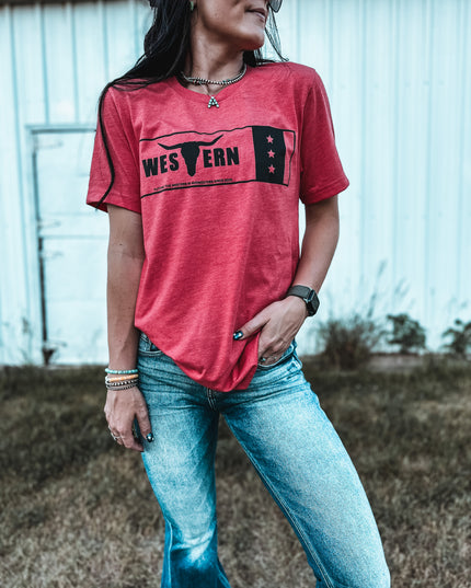 Western in Midwestern HEATHER RED
