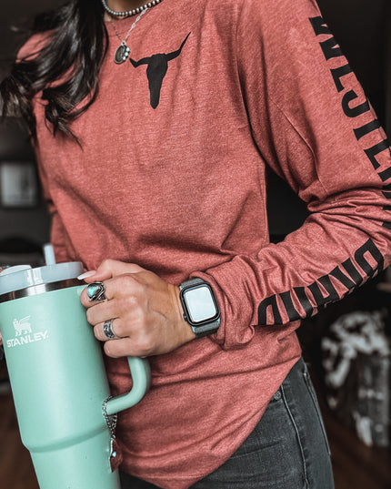 Brand Longsleeve Clay