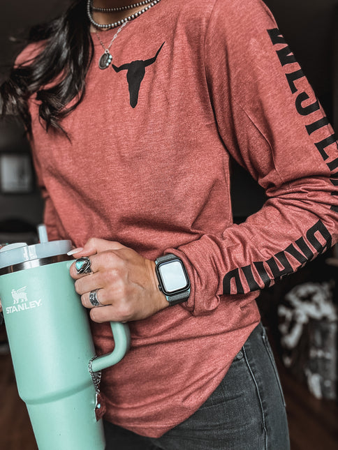 Brand Longsleeve Clay