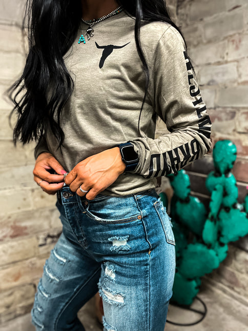 Brand Longsleeve Olive Green