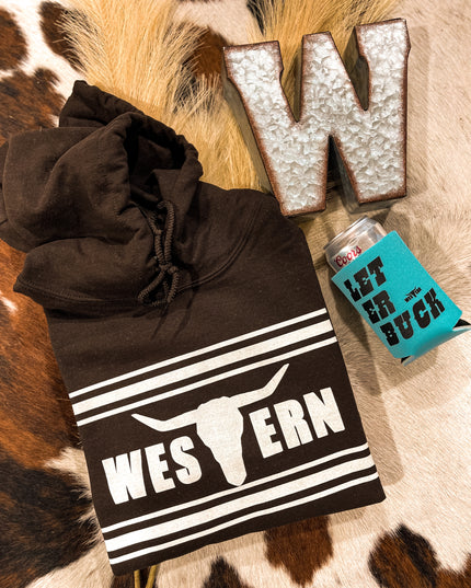 Brand Hoodie Chocolate