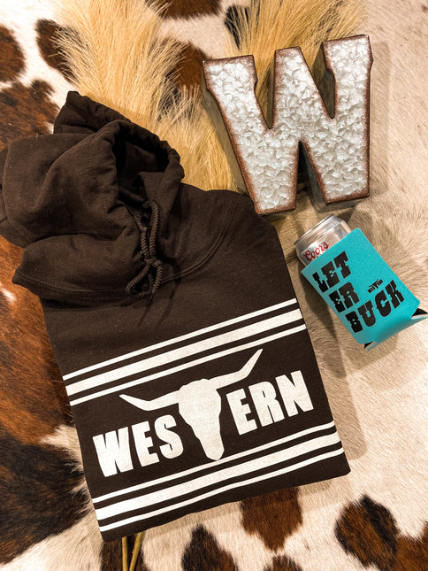 Brand Hoodie Chocolate