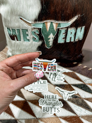 Western Serape Sticker