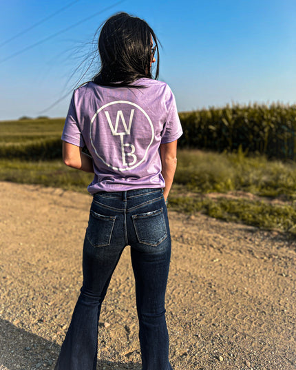 Circle Brand T DARK LAVENDER