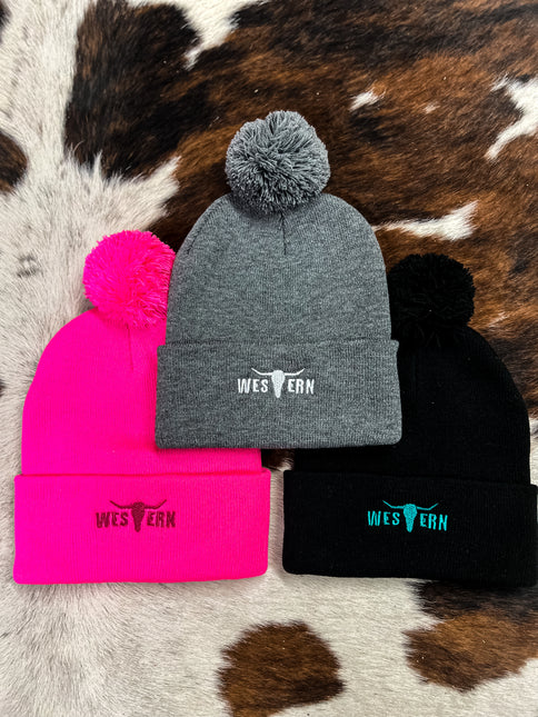 Brand Logo Beanie Embroidery