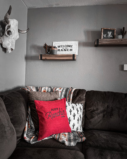 Just Ranchin’ Pillow Cover