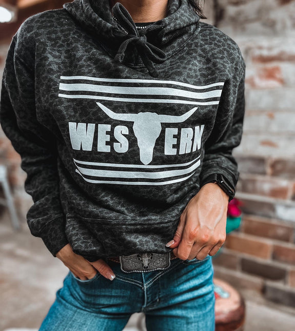 Brand Hoodie Leopard