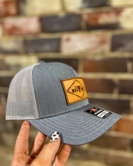 Brand Hat Light Heather Grey