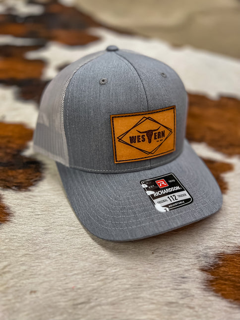 Brand Hat Light Heather Grey