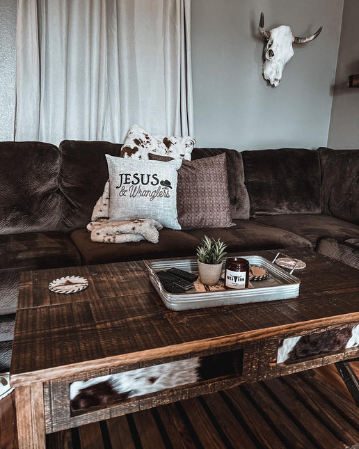 Jesus & Wranglers Pillow Cover