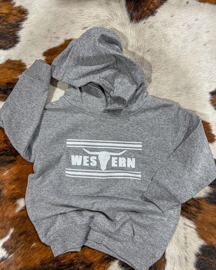 Brand Hoodie Toddler Grey