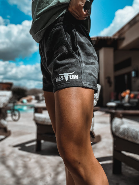 Brand Indy Shorts BLACK CAMO