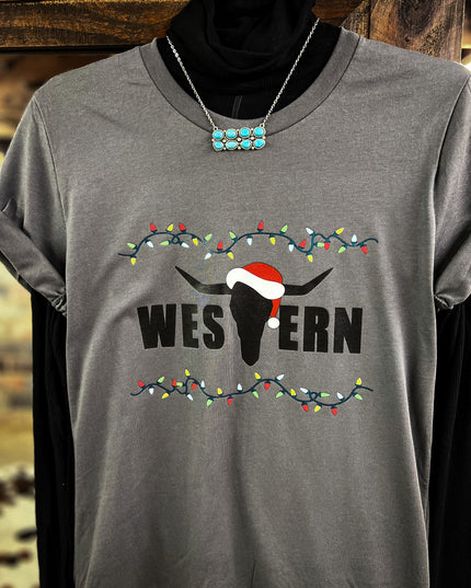 Brand Tee [Christmas Edition] GREY