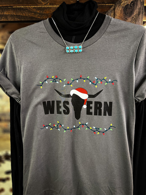 Brand Tee [Christmas Edition] GREY