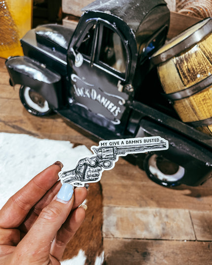 BUSTED Sticker