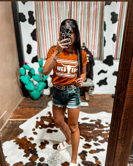 Brand T Burnt Orange