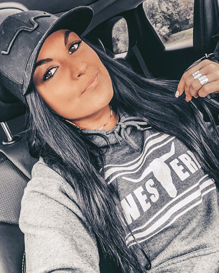 Brand Hoodie [Dark Grey Heather]