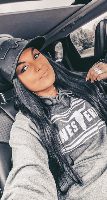 Brand Hoodie [Dark Grey Heather]