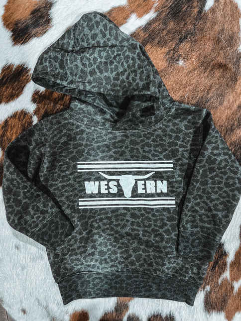 Brand Hoodie Toddler Leopard