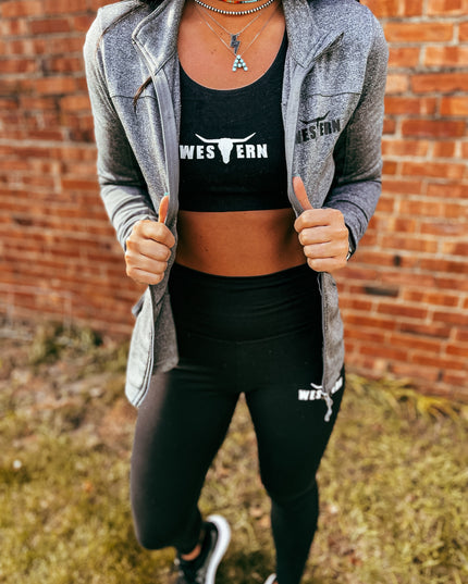 Brand Full Zip Athletic Jacket