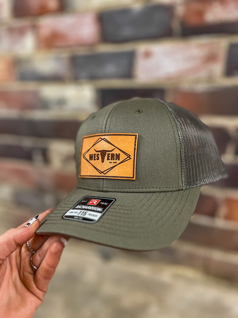 Brand Hat Olive