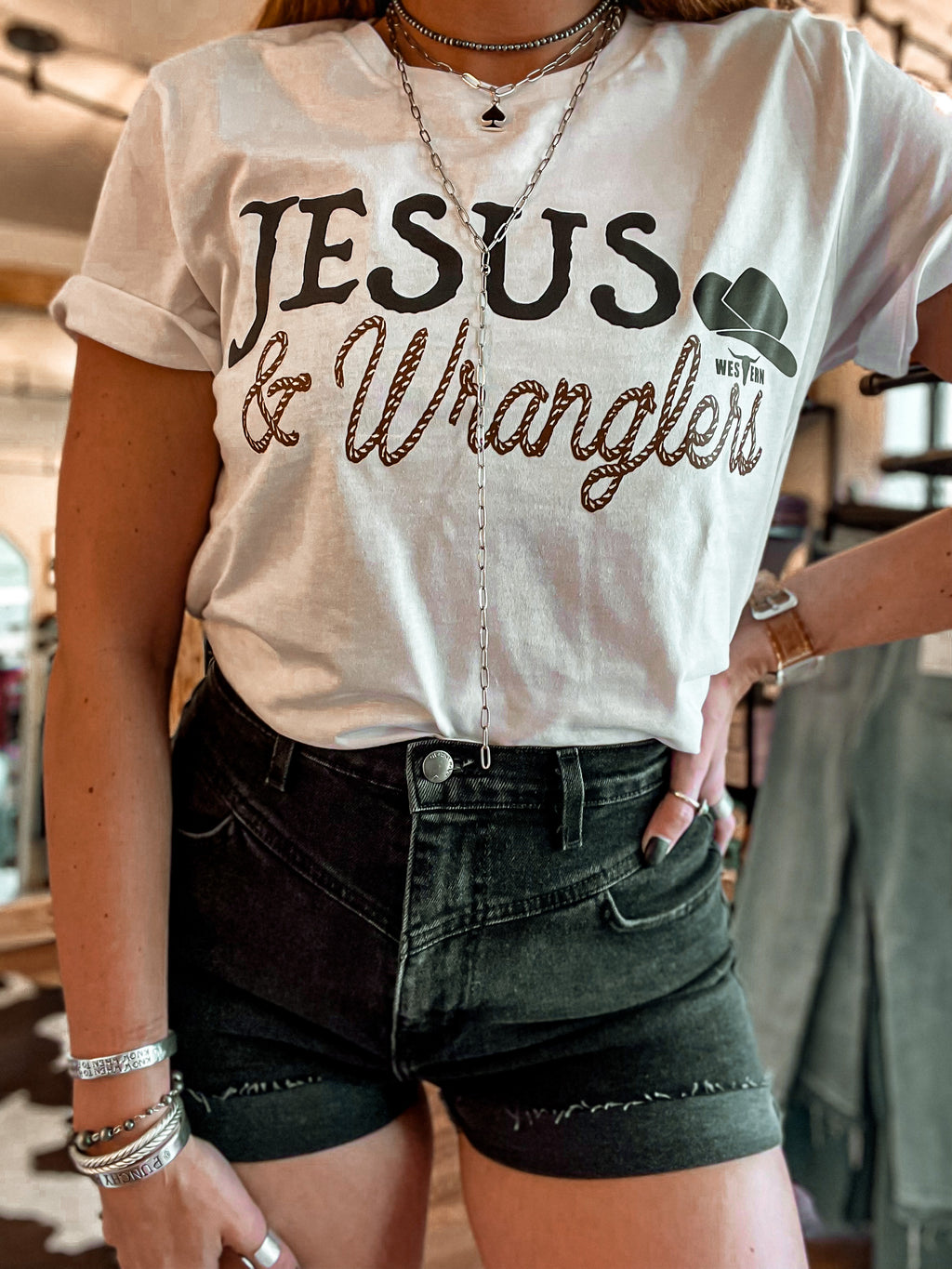 Jesus + Wranglers