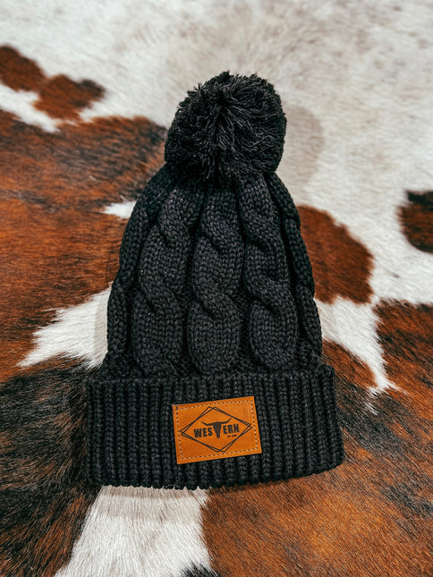 Brand Beanies - Knit Pom