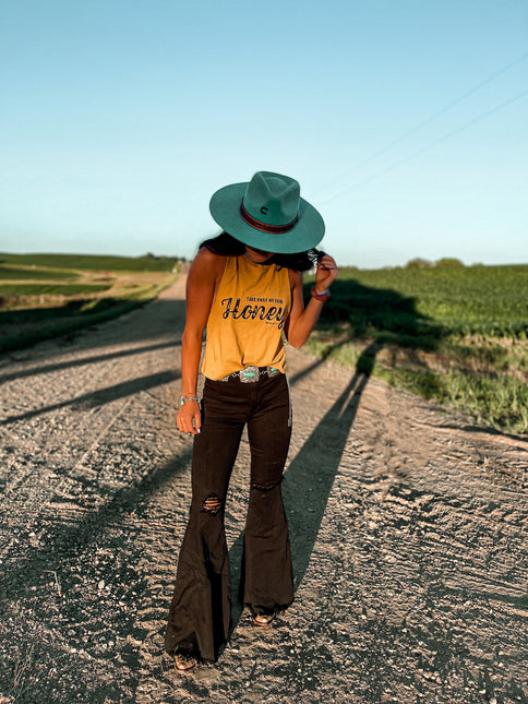 Honey Pain Cropped Tank