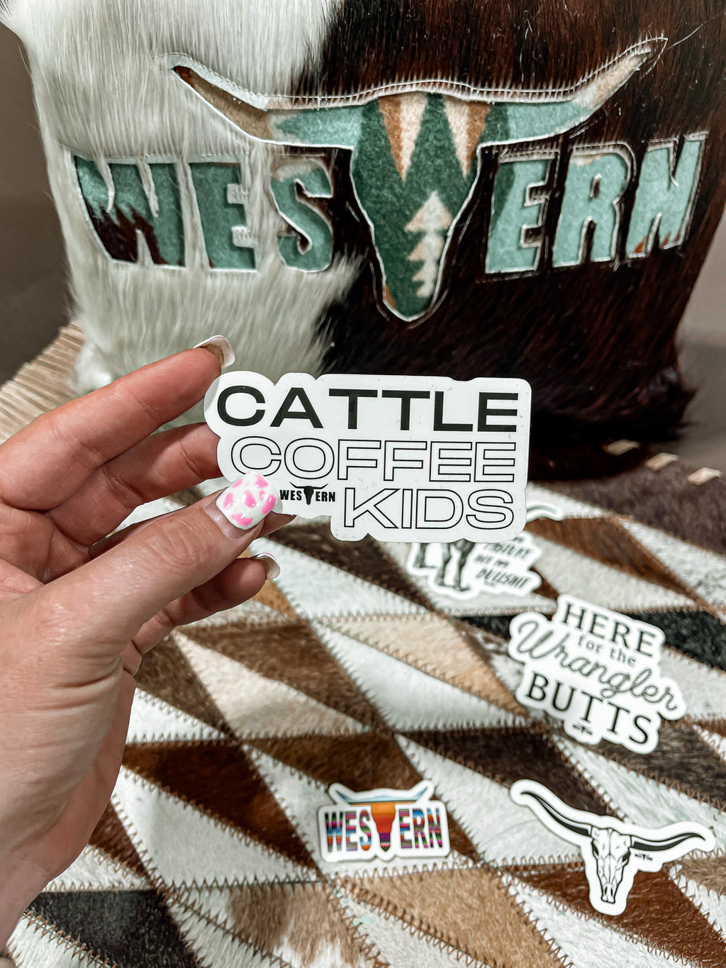 Cattle + Coffee Sticker
