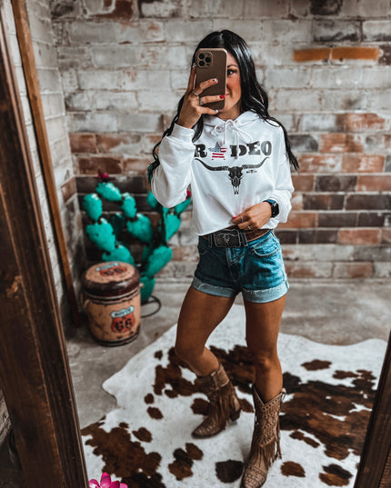 American Rodeo Cropped Hoodie