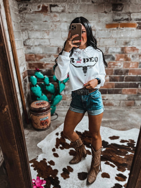 American Rodeo Cropped Hoodie