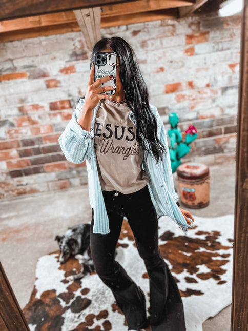 Jesus & Wranglers TAN