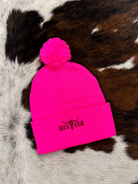 Brand Logo Beanie Embroidery